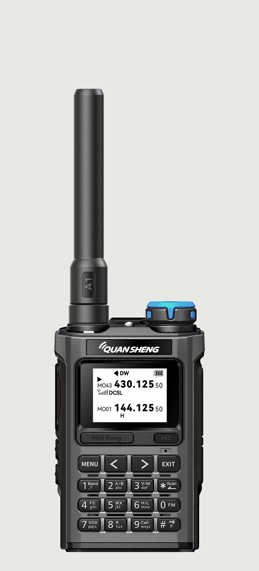 Quansheng UV-K1 — pannello frontale